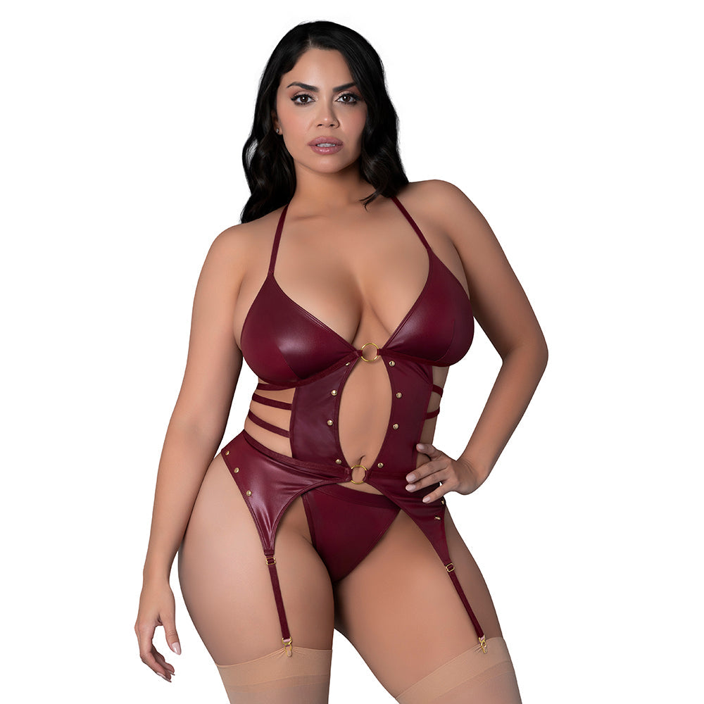 Lust Fetish Kira Basque Set
